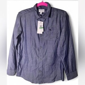 Calvin Klein Jeans Indigo Button Down Shirt(NWT)